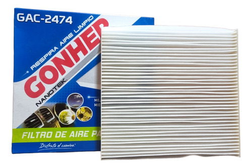 Filtro De Cabina Chevrolet Silverado 2500 5.3 15-18 Gac-2474