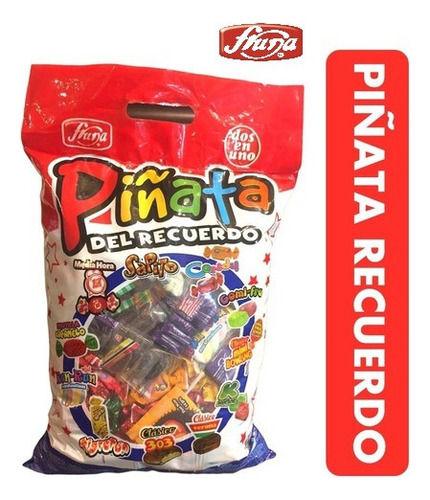 Piñata Del Recuerdo Fruna - Dulces Clásicos Variados (2 Kg)