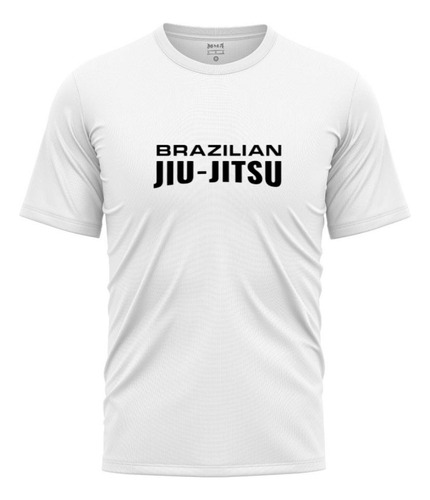 Camisa Luta Brazilian Jiu Jitsu Dry Fit Academia Masculino