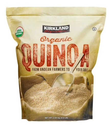 Quinoa Orgánica Kirkland De 2.04 Kg