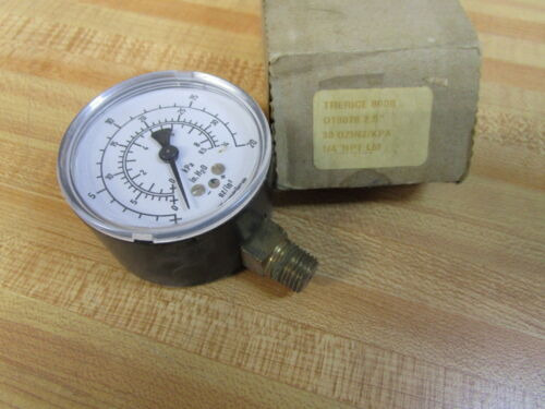 Trerice D18078 2.5 Gauge 860b 0-20 In.h2o Yyj