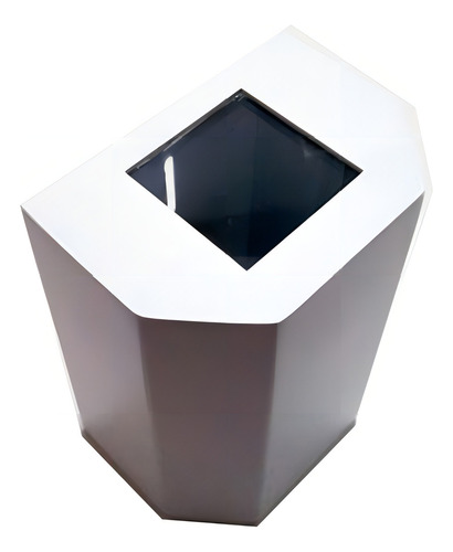 Arandela Luminária De Parede Metaldomado Kasse Sextavada Cor Branco 127/220V
