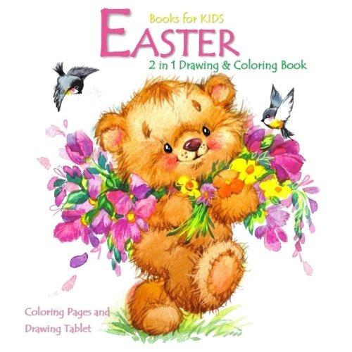 Easter Books For Kids 2 Books In 1 Easter Activity Book (eas