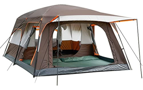 Mod-2189 Ktt Extra Large Tent 10-12 Person(b),family Cabin