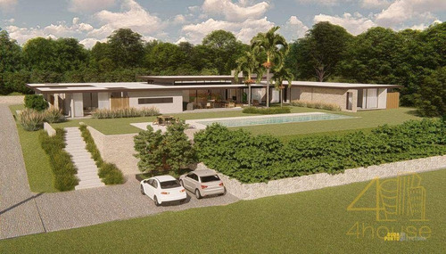 Imagem 1 de 30 de Quinta Da Baroneza, Alameda Das Pitombas - Fase 5. Casa Térrea À Venda, Em Construção, 1128 M², 6 Suítes, Piscina, Área Gourmet E Jardim De Inverno - Ca0683