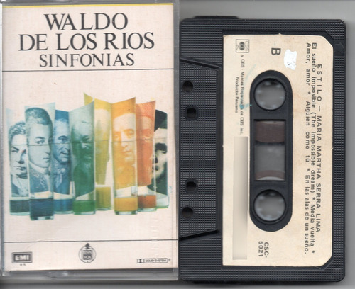 Waldo De Los Rios  Sinfonia Cassette Ricewithd
