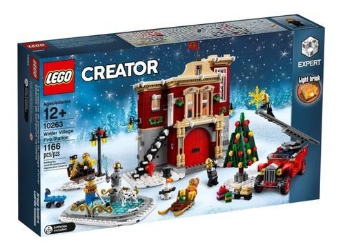 Lego Creator Expert Parque De Bomberos Navidad - 10263