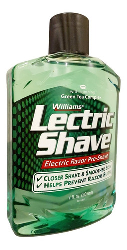 Williams Locion Lactric Shave 207ml Importada