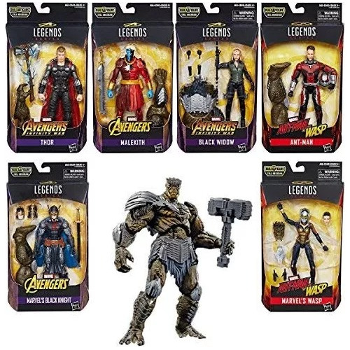 Marvel Legends Lote Cull Obsidian Baf Ant Man Wasp Envío Gra