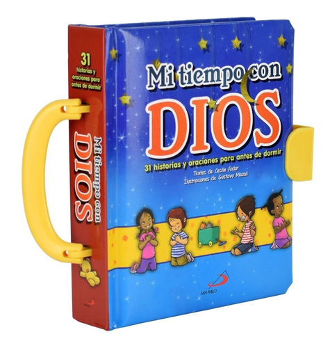  Biblia Mi Tiempo Con Dios - Libro Infantil Niños Y Bebés 