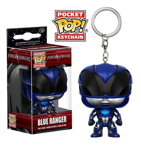 Funko Pop Keychain Llavero Power Rangers Blue Ranger