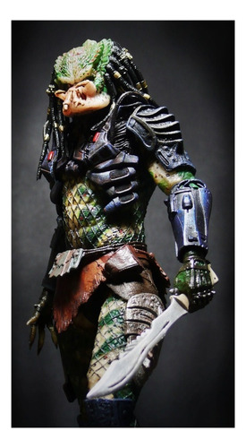 Muñeca Neca de Lost Predator 2, cara de 30 cm, cara rara, sellada