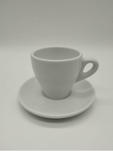 Taza O Pocillo De Porcelana Cónica Grande Costa Verde.