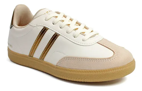 comprar Tênis Ramarim Feminino Sneaker Casual 2462201 Original Bege