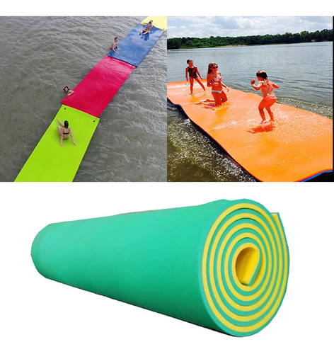 Alfombrilla De Agua Flotante, Con Diseño De Almohada