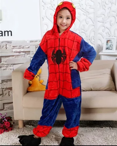 Pijama Mameluco Para Niño Kigurumi Hombre Araña - Spiderman