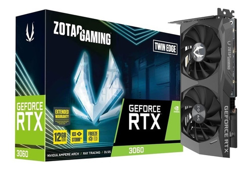 Zotac Rtx 3060 Twin Edge Edition 12gb Desktop Gamers Shop