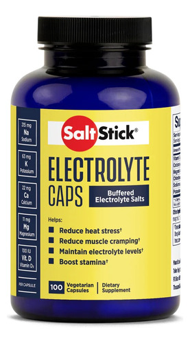 Saltstick Caps-electrolitos - 100 - Unidad a $1520