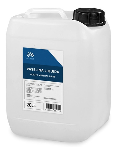 Aceite Mineral 85 Nf Vaselina Liquida Usp 20 Litros