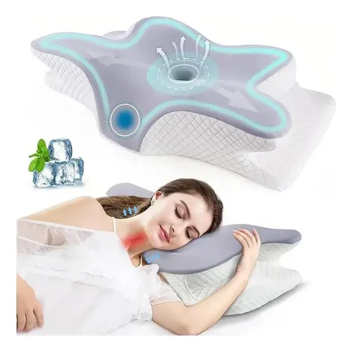 Espuma Viscoelástica Almohada Cervical Japonesa*w