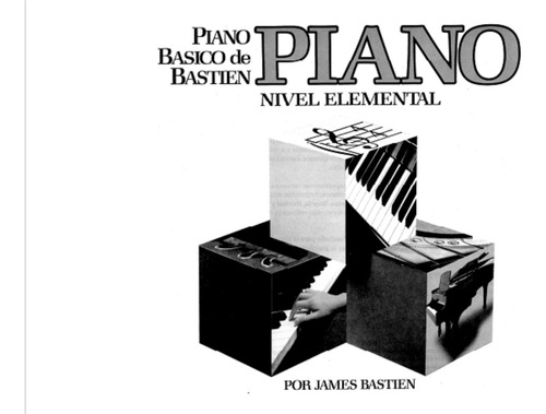 Piano Básico Bastien Partituras Nivel Elemental