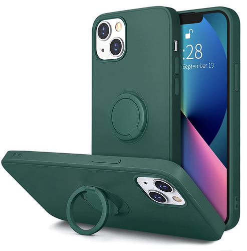 Funda Para iPhone 13, Verde/con Sosten/rigida