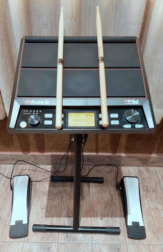 Batería Electrónica 9 Pads Db Drums N-pad Pedales Palos Pie (Usado)