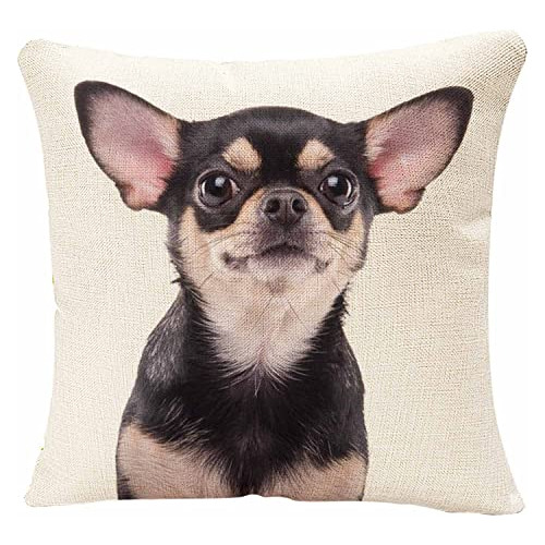 Fundas De Almohada Estampado De Perro Chihuahua, Funda ...