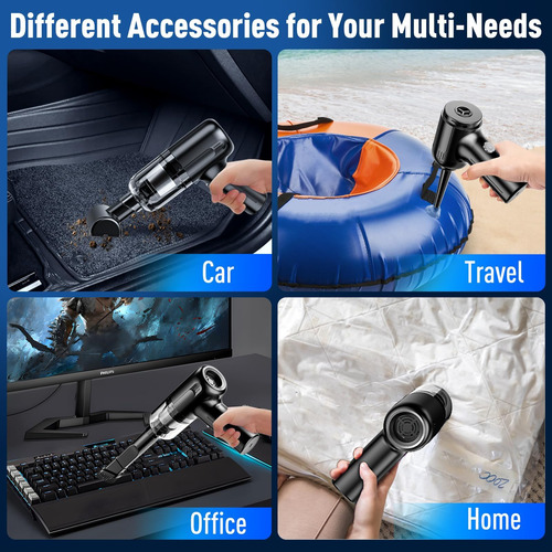 Yksinx Mini Aspiradora, Aspiradora Portátil Para Coche, Aspi
