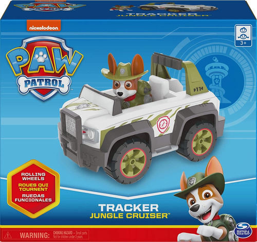 Nuevo Vehículo Coleccionable Paw Patrol Trackers Jungle