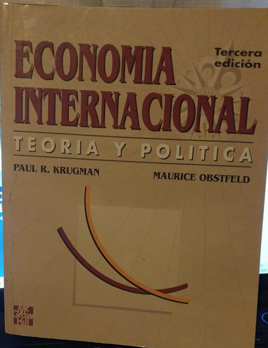 Economía Internacional Teoria Y Po Paul Krugman Mc Graw Hill