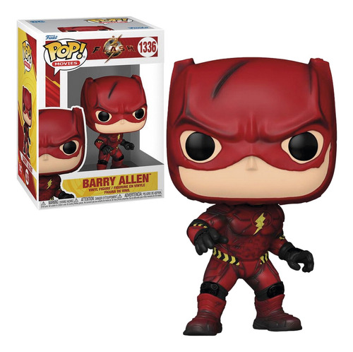 Funko Pop Barry Allen #1336 Traje Rojo Flash Dc Comics