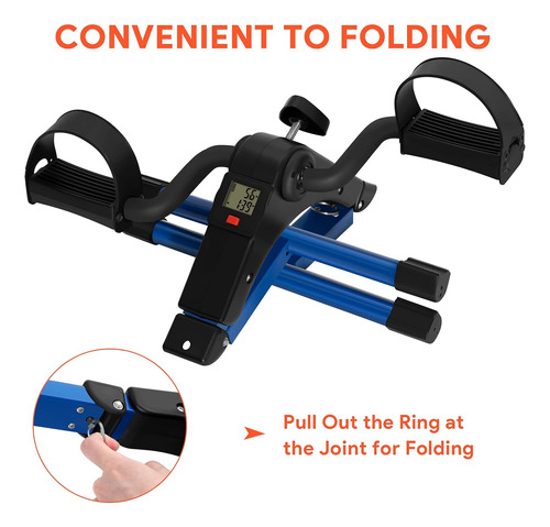 Ejecutor Del Pedal Plegable - Mini Bicicleta De Ejercicios D