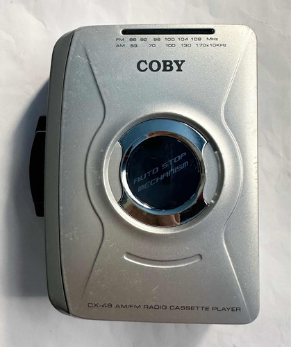 Walkman Marca Coby Modelo Cx-49