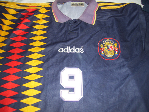 Seleccion De España adidas Alterna Mundial 1994 #9 Guardiola (Usado)