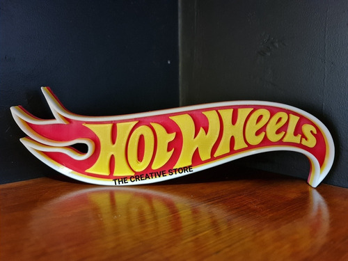 Hot Wheels - Logo 3d - Autos.