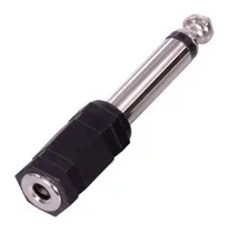 Comprar Adaptador Mini Plug Auxiliar 3,5  A Plug Grande 6,5mm Mono