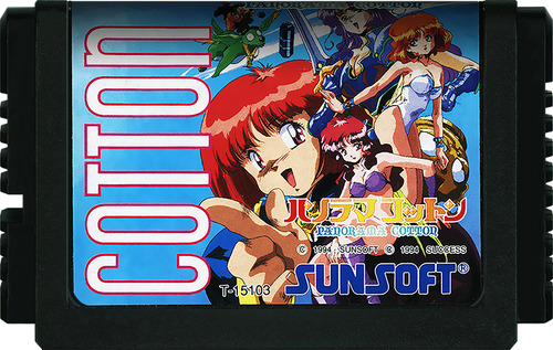 Cartucho Juego Panorama Cotton Sega Genesis 16 Bits