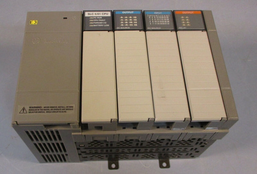 Allen Bradley 1746-p1 / A4 Power Supply, 4 Slot Rack, 17 Vvn