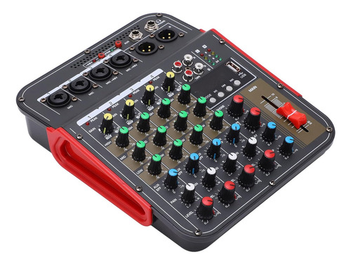 Mezclador De Audio Consola Mezcladora 4 Canales Mezclador