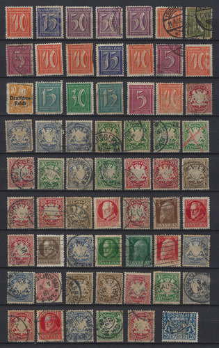 Lote1313 Alemania + De 300 Estampillas Usadas Y Nuevas