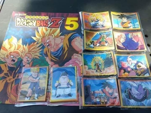 Álbum Dragón Ball Z5 De Época Año1999+ Set Completo A Pegar 