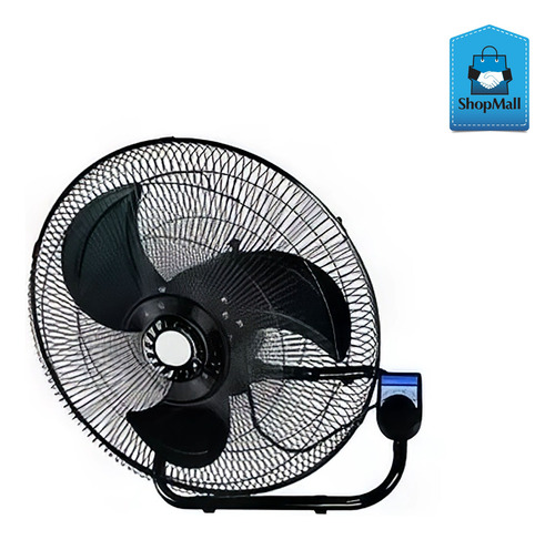 Ventilador 1pz 3 En 1 Negro Con 3 Aspas Metal 18¨de Diámetro