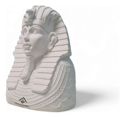 Busto Faraó Tutankamon Egípicio Para Artesanato - Oferta