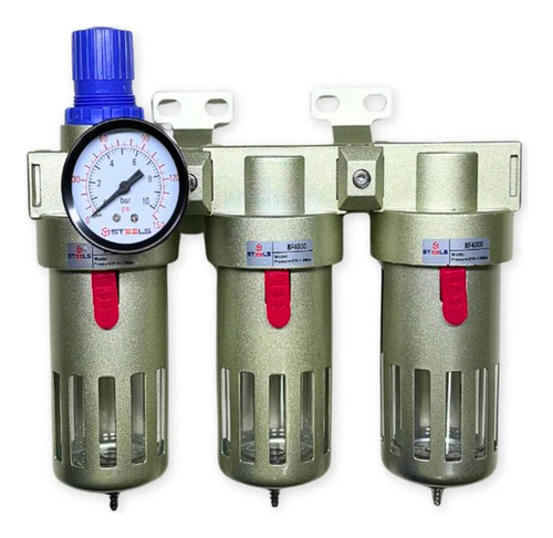 Conjunto Filtro Odontológico Profissional 1/2pol C Manômetro