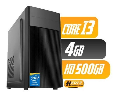 Computador Home Office Intel Core I3 4gb Ddr3 Hd 500gb