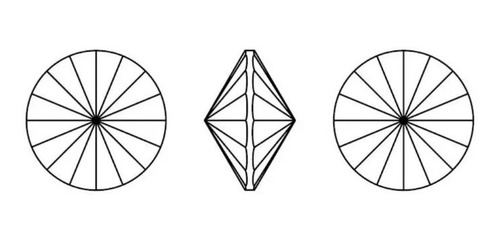 Imagen 2 de 3 de Cristal Swarovski 11 Mm (pack X 4) ... Milenoil