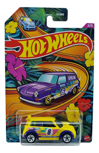 Hot Wheels Serie Spring Modelos A Elegir Mattel Amarillo-mini Cooper S Challenge