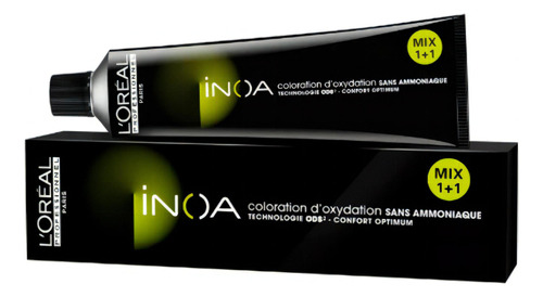  Coloração Profissional Inoa Loreal 60g - Todas As Cores Tom 5.0 - Castanho Claro Profundo