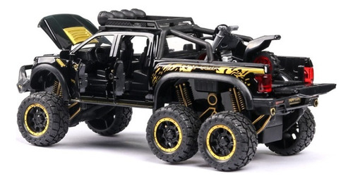 Raptor F150 Tuning 1:28 Ford Edition Miniatura Metal Autos